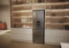 Haier HTW5618EWMG 60/40 Fridge Freezer - Silver