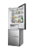 Haier HTW5618EWMG 60/40 Fridge Freezer - Silver