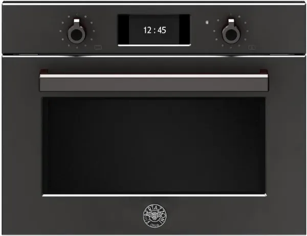 Bertazzoni F457PROVTN Professional Series 45cm Combi-Steam Oven in Carbon