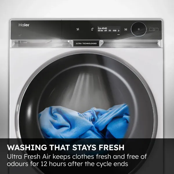 Haier HW110-BD14397UUK 11kg 1400  Spin Washing Machine - White