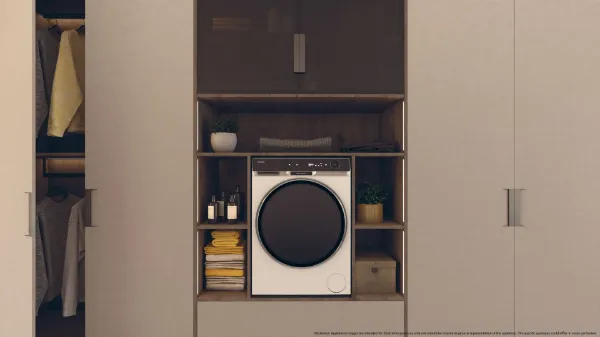 Haier HW110-BD14397UUK 11kg 1400  Spin Washing Machine - White