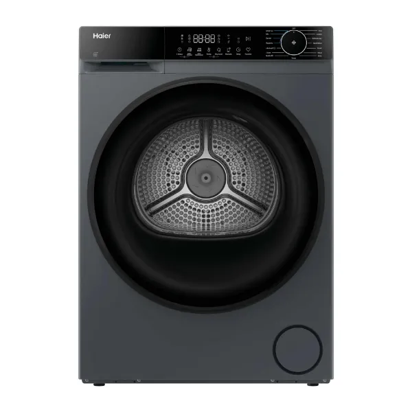 Haier HD90-D357U1G-UK 9kg Heat Pump Tumble Dryer - Graphite