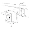 Indesit BIWDIL75148UK 7kg/5kg 1400 Spin Washer Dryer - White