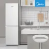 Midea MDRB379FGD01 54.7cm 60/40 Total No Frost Fridge Freezer - White