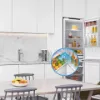 Midea MDRB379FGD01 54.7cm 60/40 Total No Frost Fridge Freezer - White
