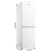 Midea MDRB379FGD01 54.7cm 60/40 Total No Frost Fridge Freezer - White