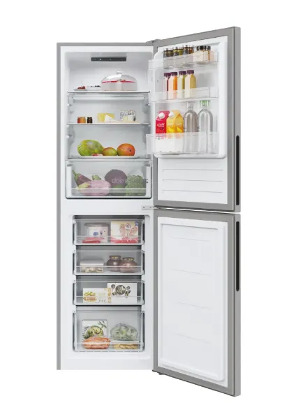 Hoover HVT3CLECKIHS-1 54.5cm 50/50 Low Frost Fridge Freezer - Silver