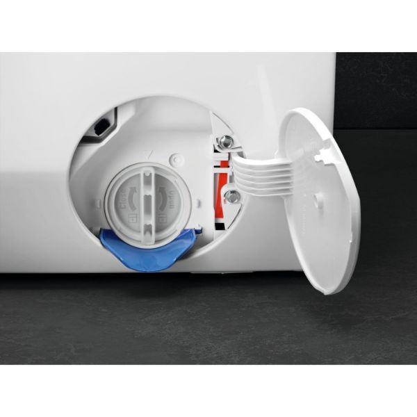 AEG LWR7314L4B 7000 ProSteam® 10kg 6kg Washer Dryer 1400rpm White_Drain Pump Access Detail