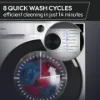 Hoover HGD 4910C-80 9kg 1400 Spin Washing Machine - White