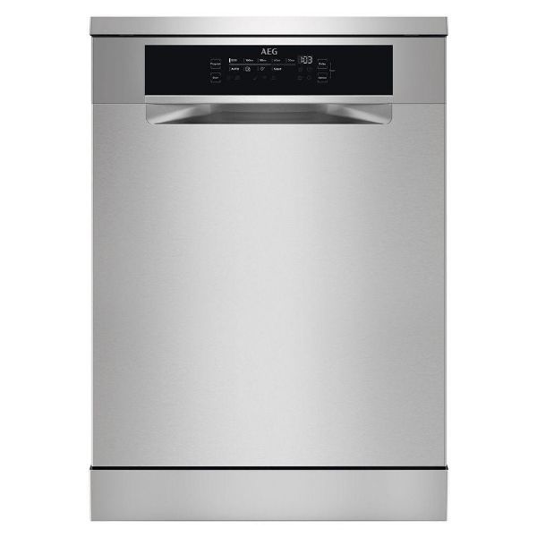 AEG FFB93807PM 9000 ComfortLift® Full Size Dishwasher Stainless Steel_Front View