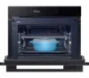 Samsung NQ5B5763DBK/U4 50 Litres Microwave Combi Oven - Black Glass
