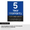 Samsung NZ85C6058FK/U1 Slim Fit 80cm 5 Burner Induction Hob with Flex Zone Plus - Black