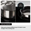 Samsung NZ85C6058FK/U1 Slim Fit 80cm 5 Burner Induction Hob with Flex Zone Plus - Black