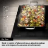 Samsung NZ85C6058FK/U1 Slim Fit 80cm 5 Burner Induction Hob with Flex Zone Plus - Black