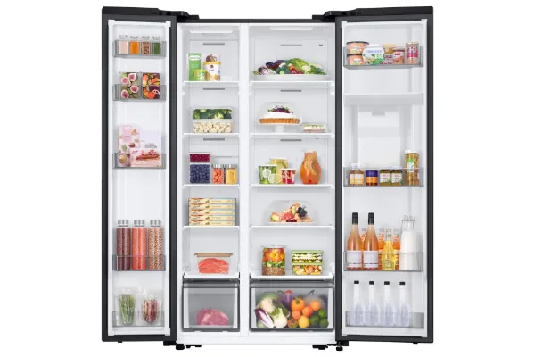 Samsung RS57DG410EB4EU Smart American-Style Fridge Freezer - Black