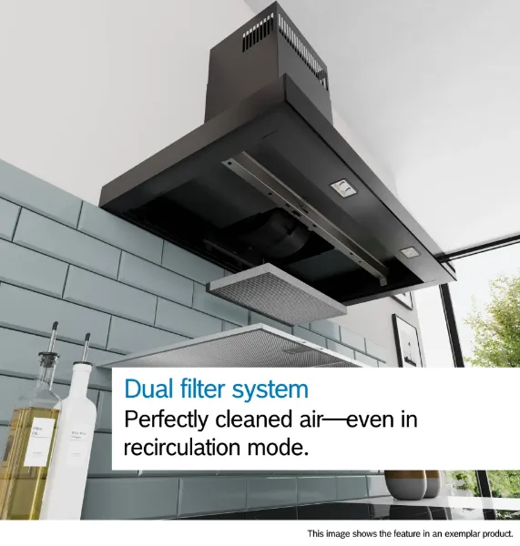 Bosch DWB97DN60B 90cm Wall-Mounted Cooker Hood in Matt Black 