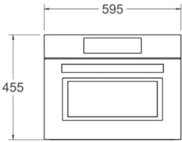 Bertazzoni FHER4077MTAG3 Heritage Series TFT 45cm Built-In Combi Microwave in Ivory/Gold