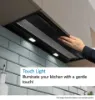 Bosch DBB97DP60B Integrated Design Hood in Matt black 
