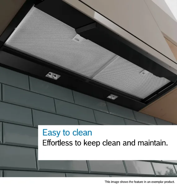 Bosch DBB65CC60B Integrated Design Hood in Matt Black 
