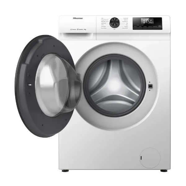 Hisense WF1Q8041BW 8kg 1400 Spin, Steam Washing Machine - White