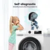 Hisense WF1Q8041BW 8kg 1400 Spin, Steam Washing Machine - White