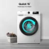 Hisense WF1Q8041BW 8kg 1400 Spin, Steam Washing Machine - White