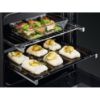 AEG CIB6734ACM 6000 SteamBake 60cm Freestanding Electric Induction Cooker Stainless Steel_Open Oven View