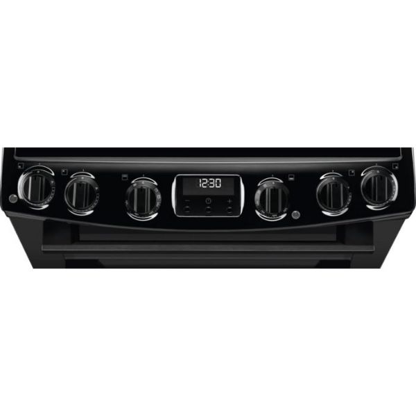 AEG CIX6540ACB 5000 SurroundCook 60cm Freestanding Electric Induction Cooker Black_Induction Hob Close Up