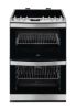 AEG CCB6741ACM 6000 SteamBake 60cm Freestanding Electric Ceramic Cooker Stainless Steel_Front View