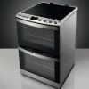 AEG CCB6741ACM 6000 SteamBake 60cm Freestanding Electric Ceramic Cooker Stainless Steel_Side Angle View