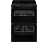AEG CCB6741ACB 6000 SteamBake 60cm Freestanding Electric Ceramic Cooker Black_Front View