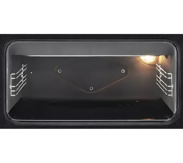 AEG CCX6740ACM 6000 SteamBake 60cm Freestanding Electric Ceramic Cooker Stainless Steel_Open Second Oven View
