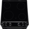 AEG CCX6501ACB 5000 SurroundCook 60cm Freestanding Electric Ceramic Cooker Black_Above View