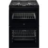 AEG CKX6540ACB 5000 SurroundCook 60cm Freestanding Dual Fuel Cooker Black_Front View