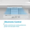 Midea MDRE379FGE01D 54cm 70/30 Built In Fridge Freezer - White