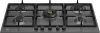 Bertazzoni P905CPRONE Professional Series 90cm 5 Burner with Central Wok Burner Gas Hob in Matt Black