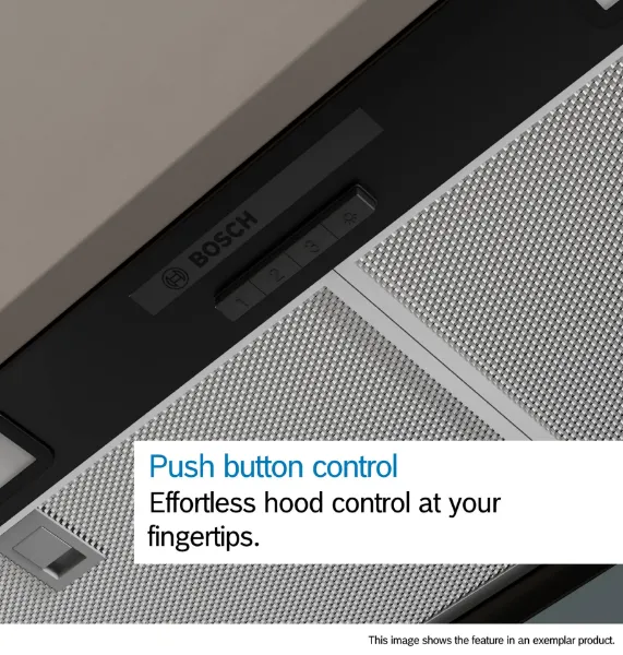 Bosch DBB63BC60B Integrated Design Hood in Matt Black 
