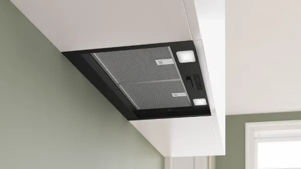 Bosch DBB63BC60B Integrated Design Hood in Matt Black 