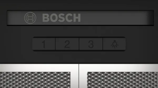 Bosch DBB63BC60B Integrated Design Hood in Matt Black 