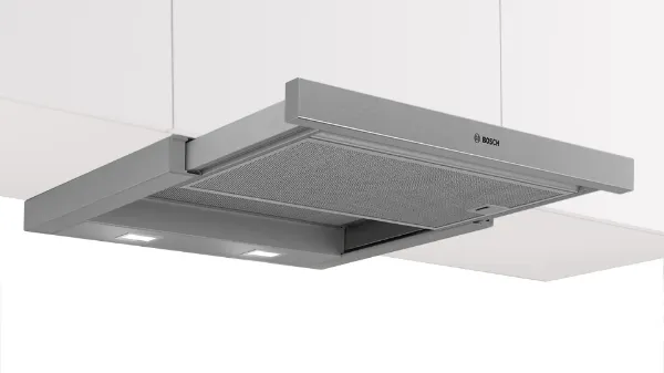 Bosch DFM063W57B Telescopic Cooker Hood in Silver Metallic