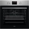 AEG BPX535A61M 3000 AirFry Built In Single Electric Oven Stainless Steel_Front View