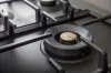 Bertazzoni P905CMODNE Modern Series 90cm 5 Burners with Central Wok Burner Gas Hob in Matt Black