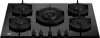 Bertazzoni P755CMODGNE Modern Series 75cm 5 Burner with Wok Burner Gas Hob in Black Glass