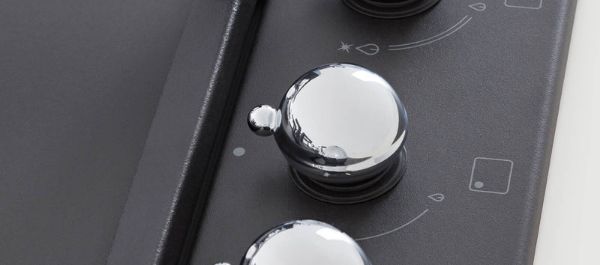 Bertazzoni P755CHERNE Heritage Series 75cm 5 Burner with Wok Burner Gas Hob in Matt Black