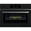 AEG TK8NK721T 8000 MealAssist CombiQuick Built In Combination Microwave Oven Matt Black_Front View