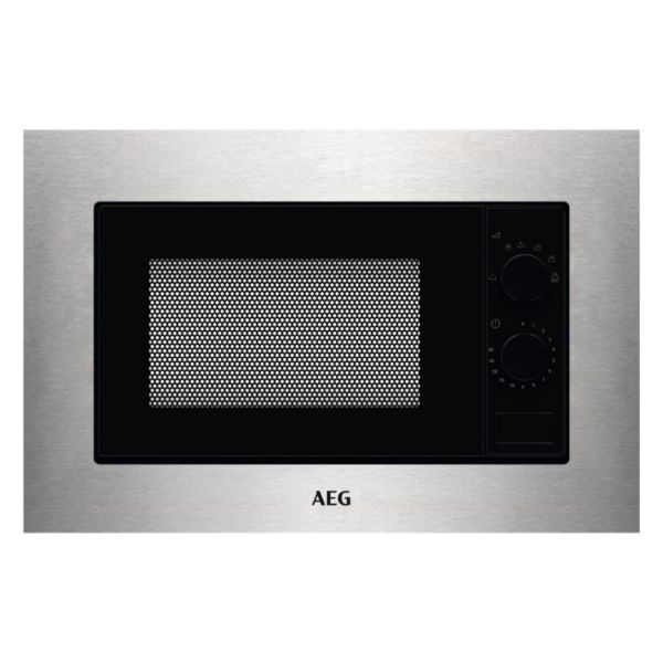 AEG MSE1717SM 3000 Built In Microwave Stainless Steel_Front View