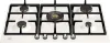 Bertazzoni P755CHERAX Heritage Series 75cm 5 Burner with Wok Burner Gas Hob in Ivory Chrome