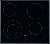 AEG HK624010FB 3000 Radiant Ceramic Hob Black_Front View