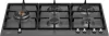 Bertazzoni P905LHERNE Heritage Series 90cm 5 Burner with Left Wok Burner Gas Hob in Matt Black