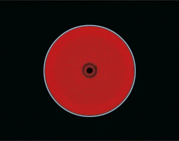AEG HK614000CB 3000 Ceramic Hob Black_Cooking Zone Detail